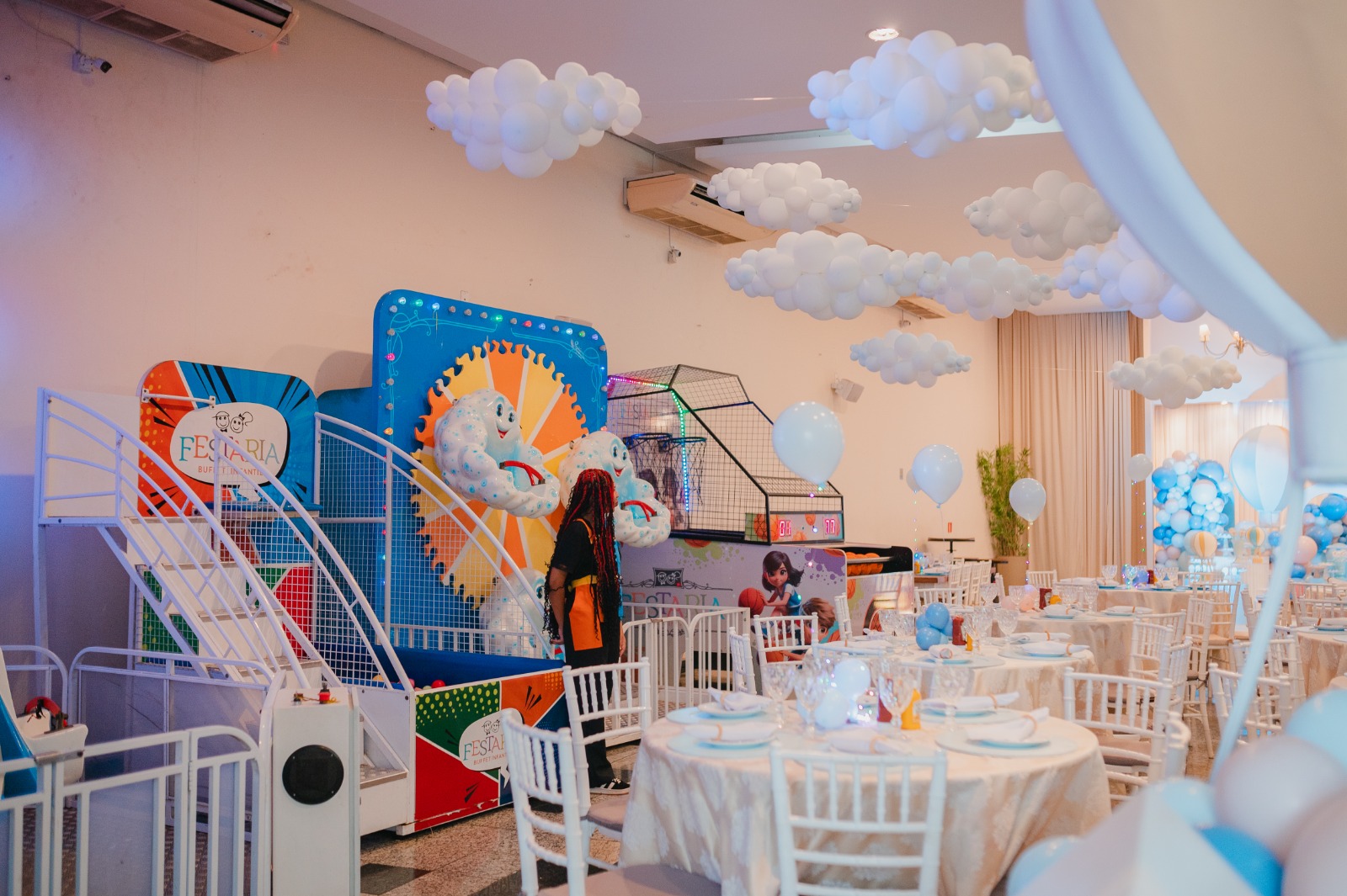 equipe do buffet infantil em rio preto